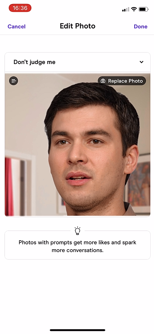 Hinge - Onboarding - Screen 34
