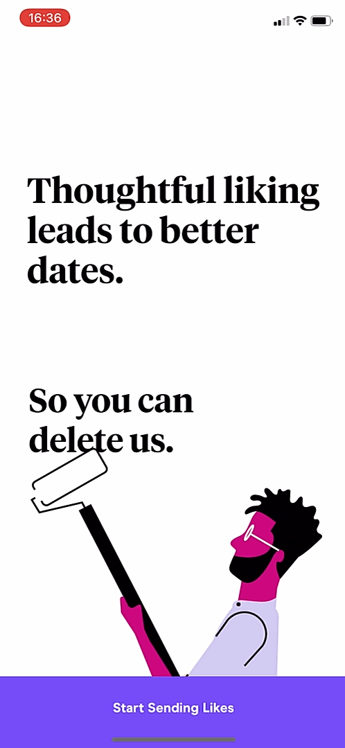 Hinge - Onboarding - Screen 36
