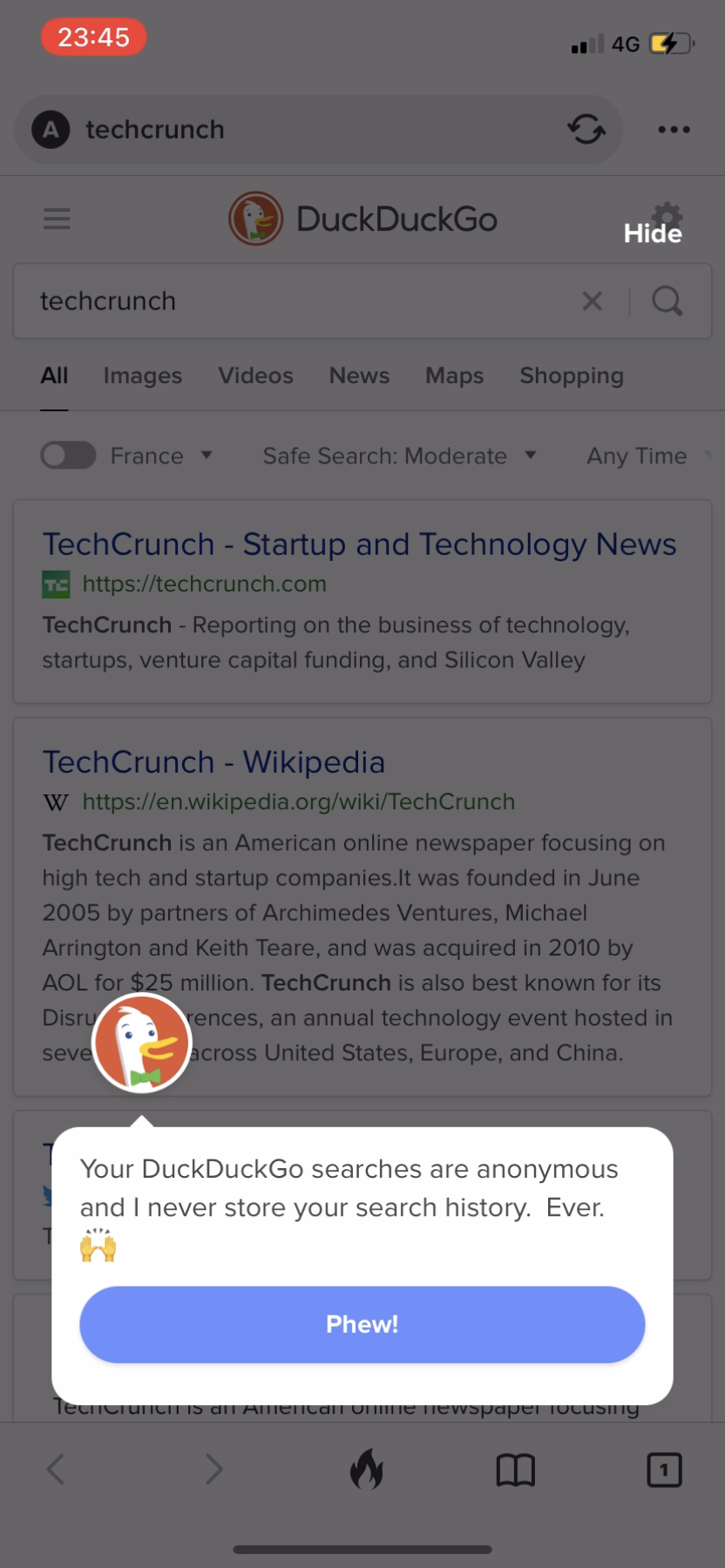DuckDuckGo screenshot 8
