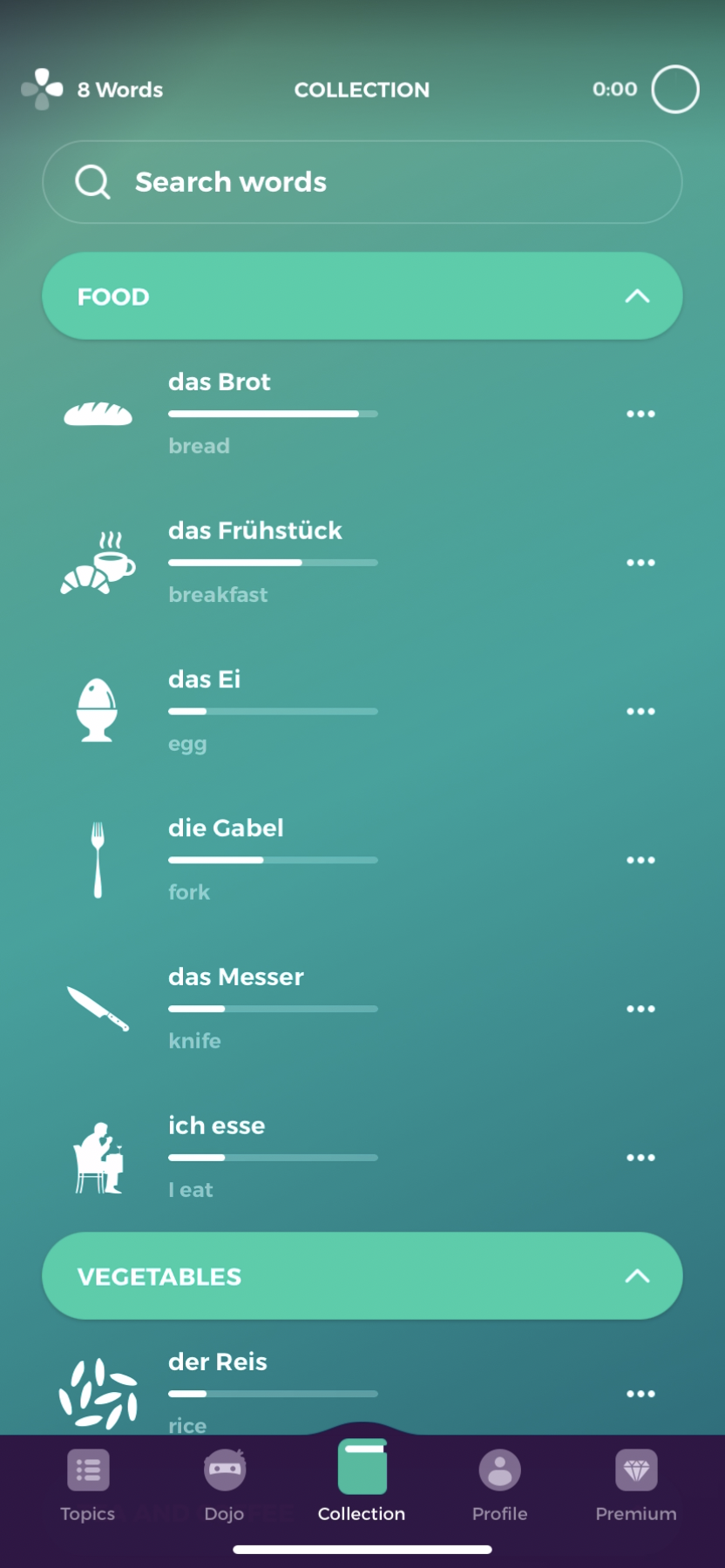 Drops - Navigation - Screen 3