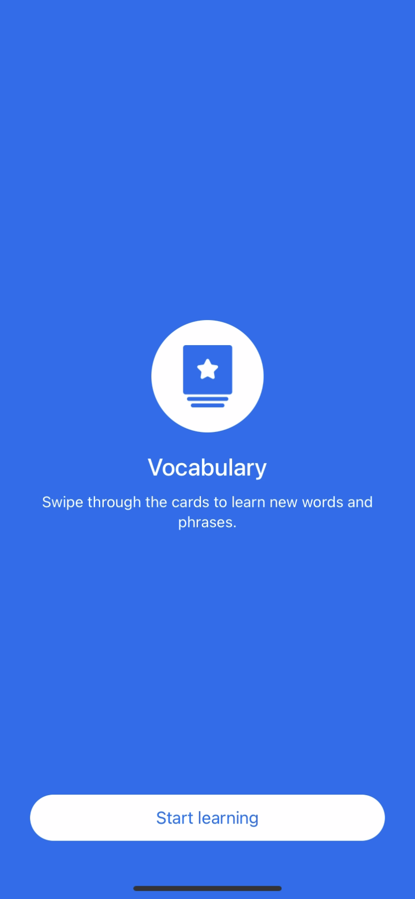 Busuu - Doing a session - Screen 11