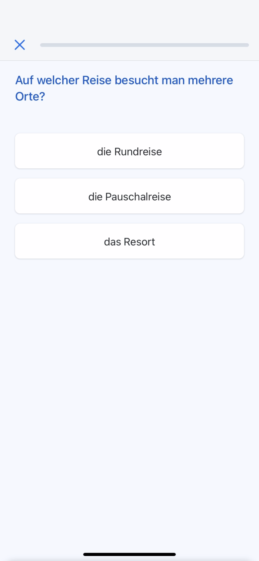 Busuu - Doing a session - Screen 24