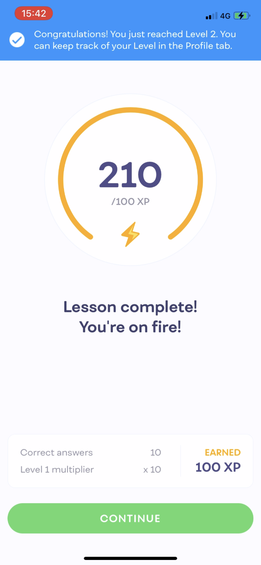 Mimo - Doing a session - Screen 10