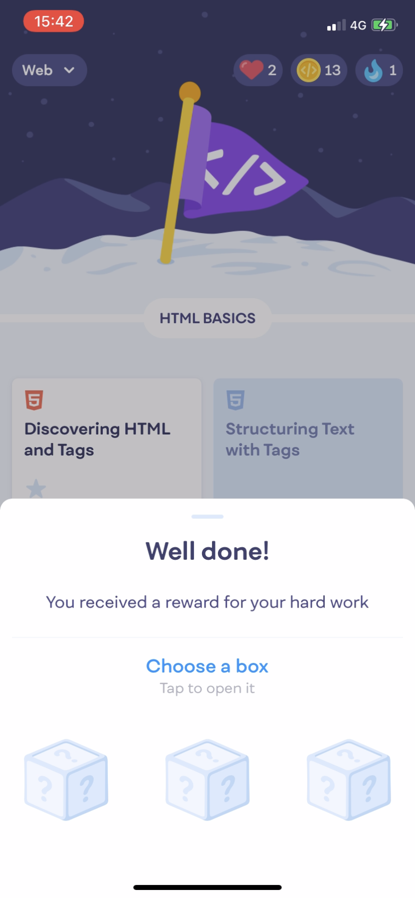Mimo - Doing a session - Screen 13