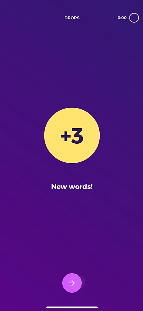 Drops - Doing a session - Screen 9