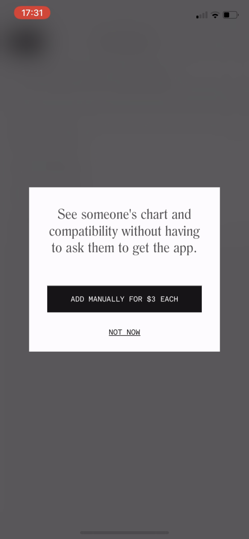 Co-Star - Invite a friend - Screen 4