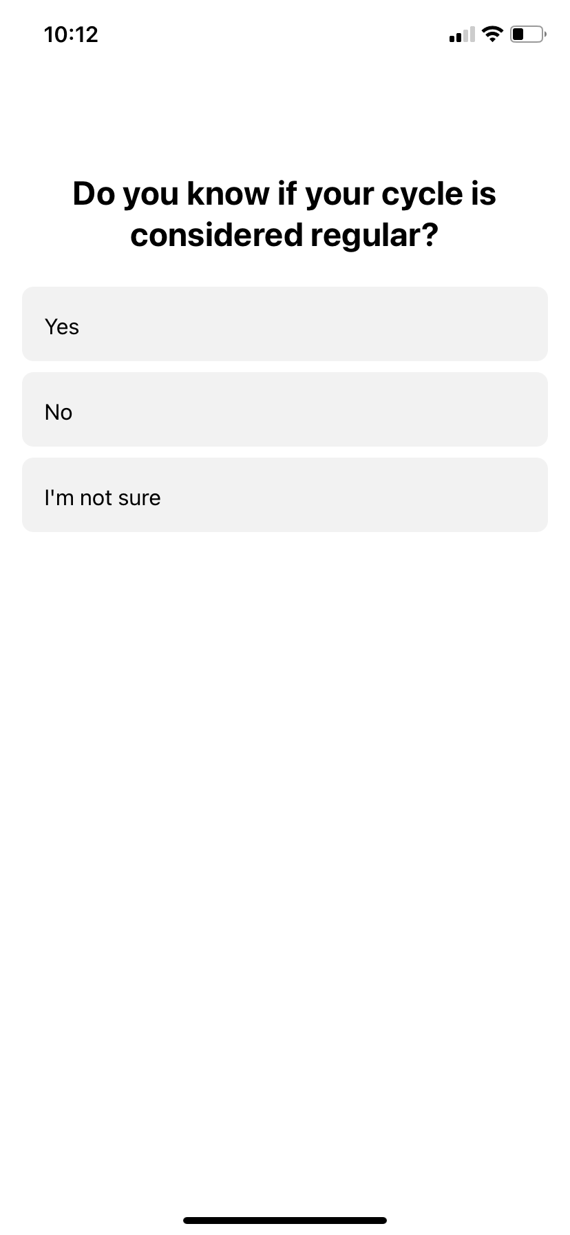 Flo - App update - Screen 2