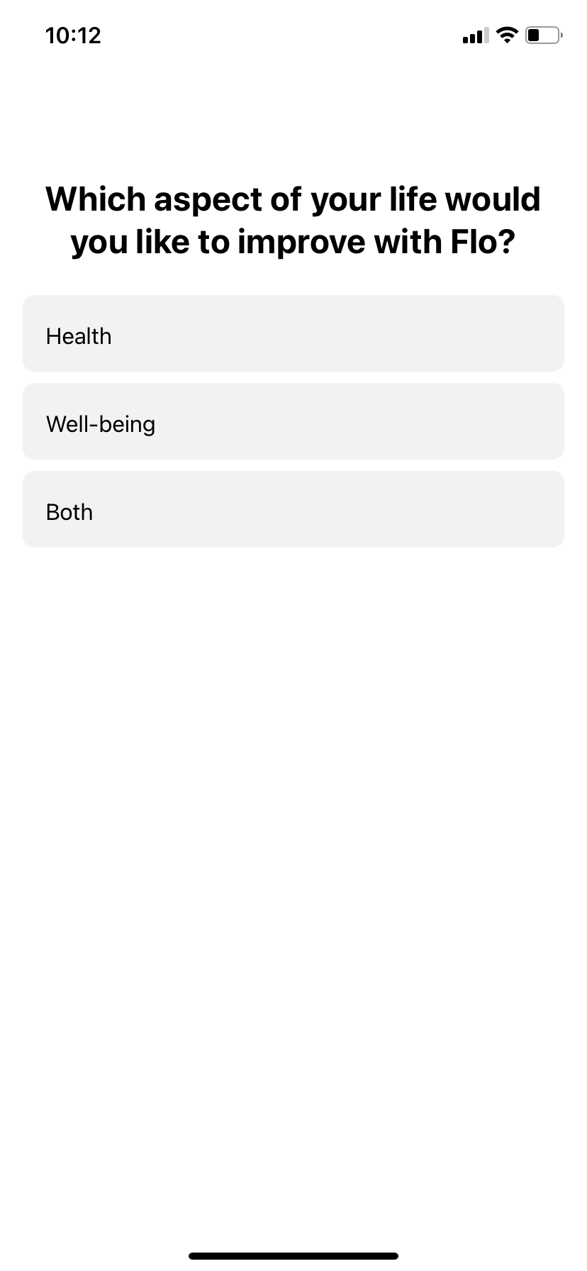 Flo - App update - Screen 7
