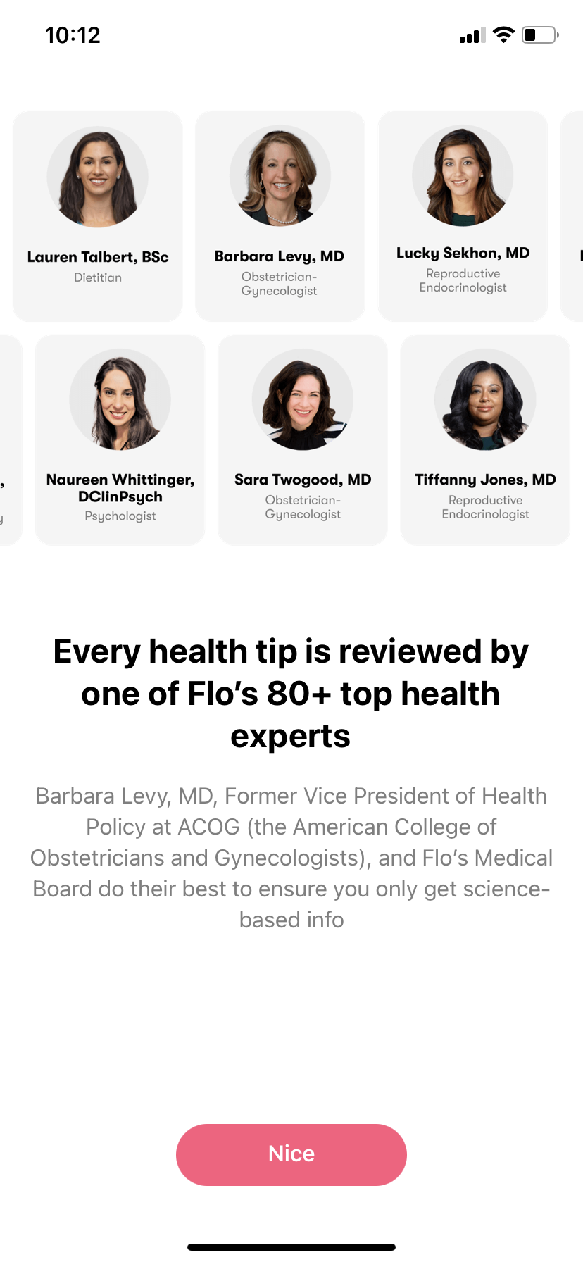 Flo - App update - Screen 10