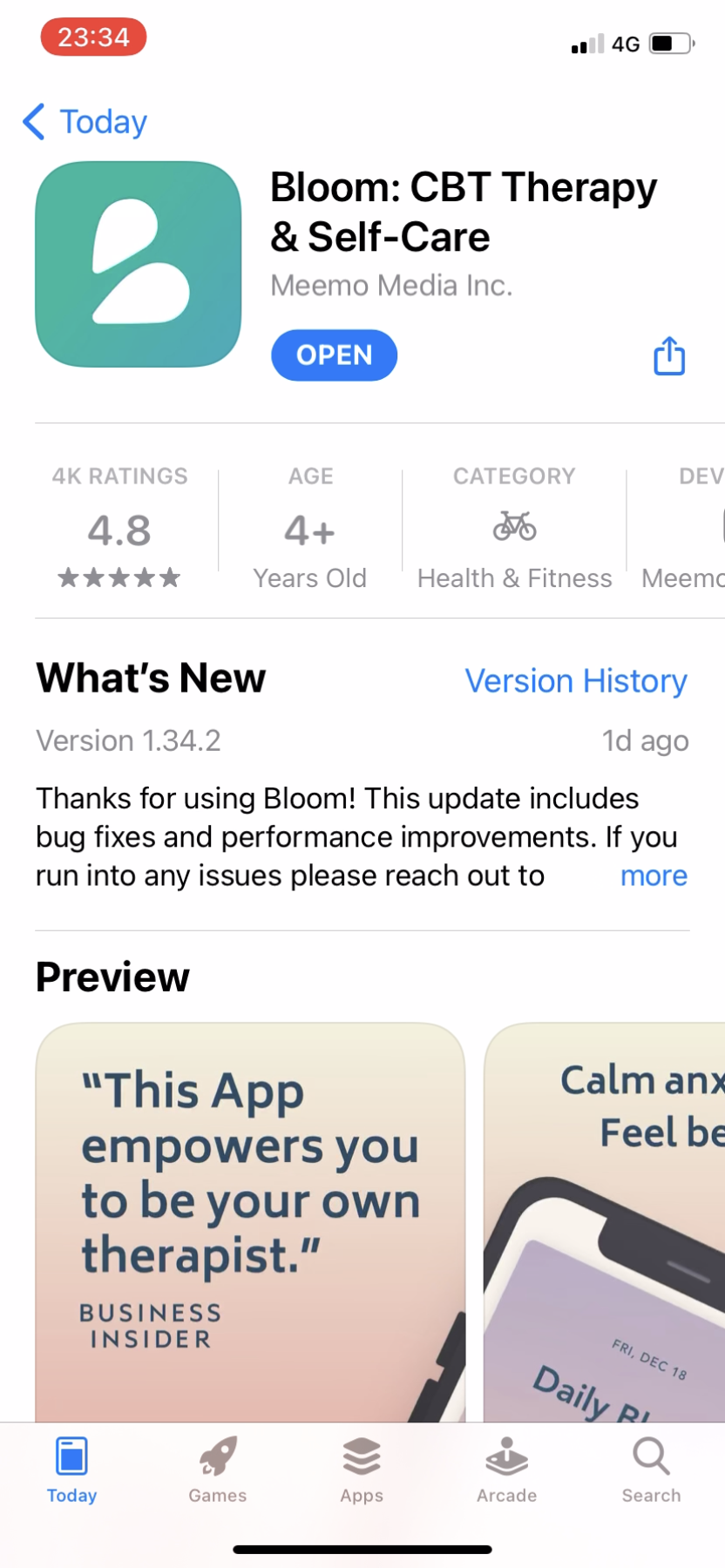 Bloom - Rating on stores - Screen 3