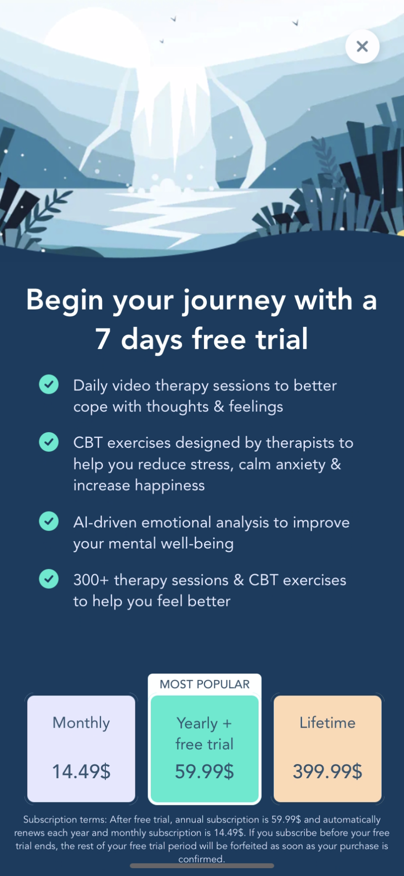 Bloom - Completing a diary - Screen 17