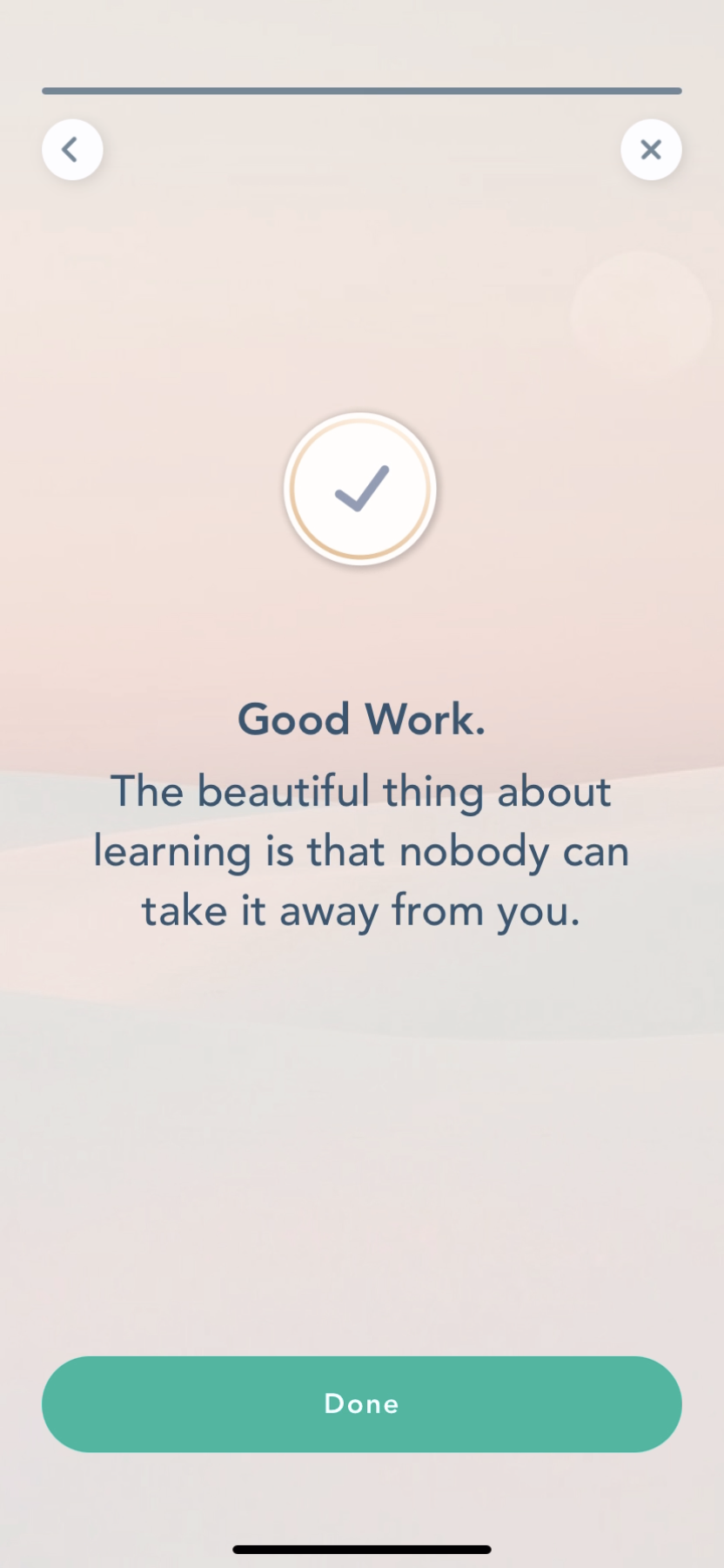 Bloom - Completing a diary - Screen 30