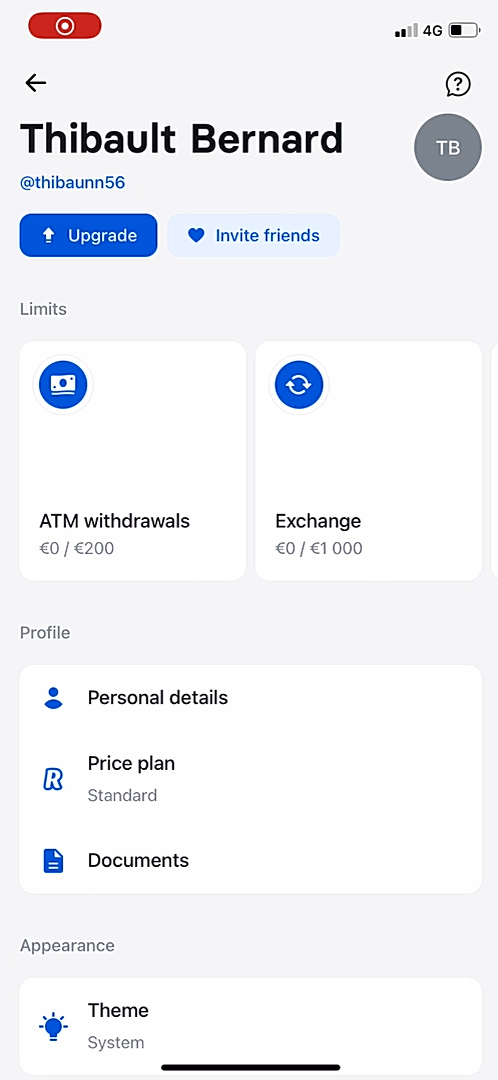 Revolut - Closing account - Screen 2
