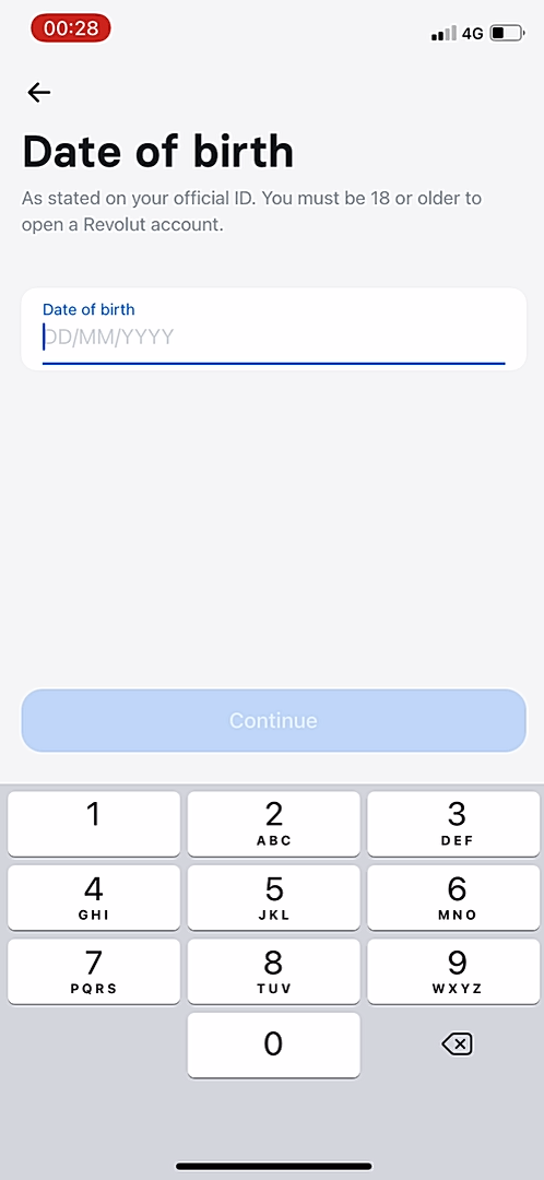 Revolut - Onboarding - Screen 27