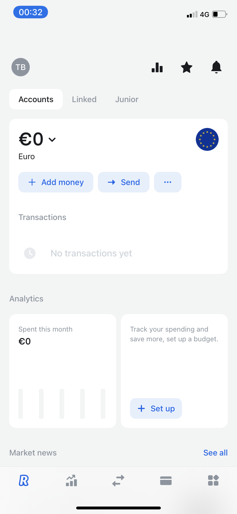 Revolut - Invite a friend - Screen 1