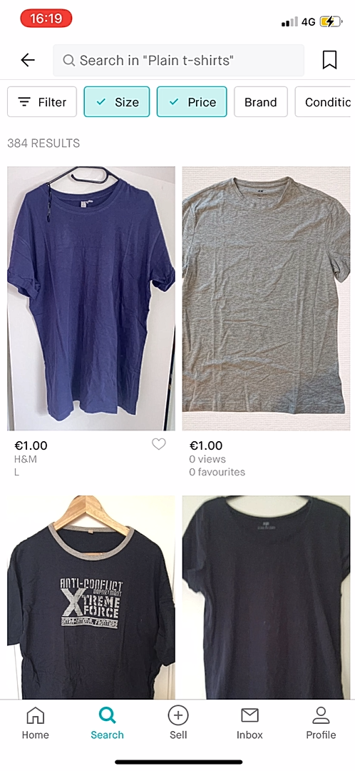 Vinted - Buying something