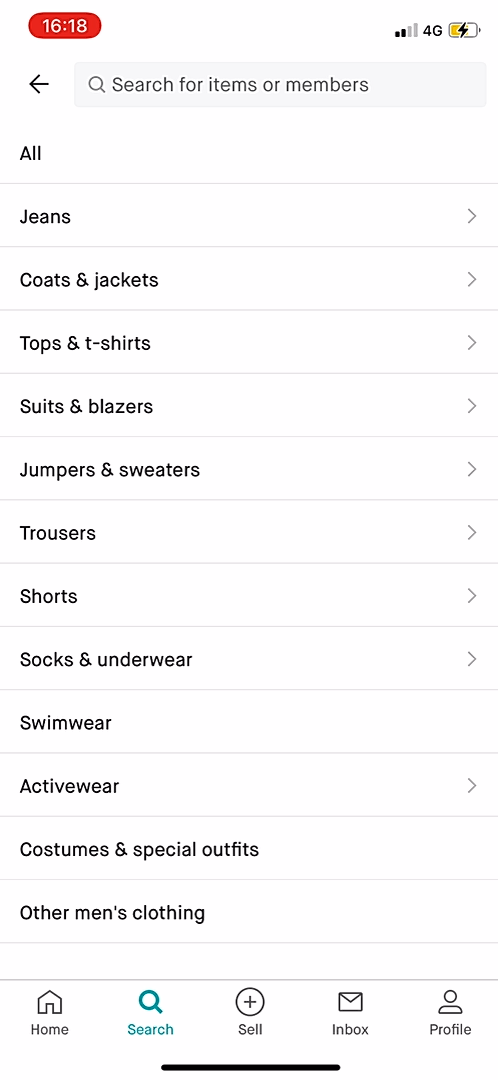 Vinted screenshot 11