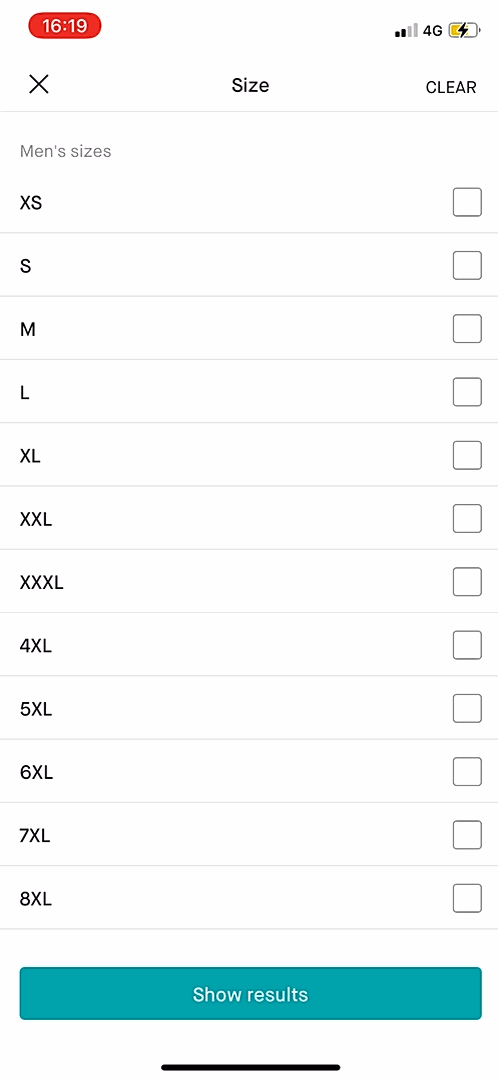 Vinted screenshot 16
