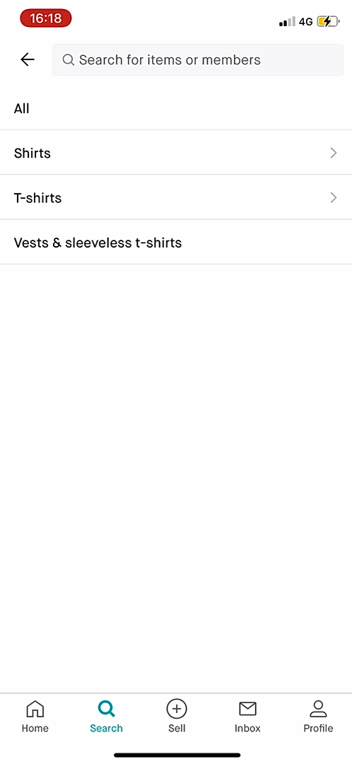 Vinted screenshot 12