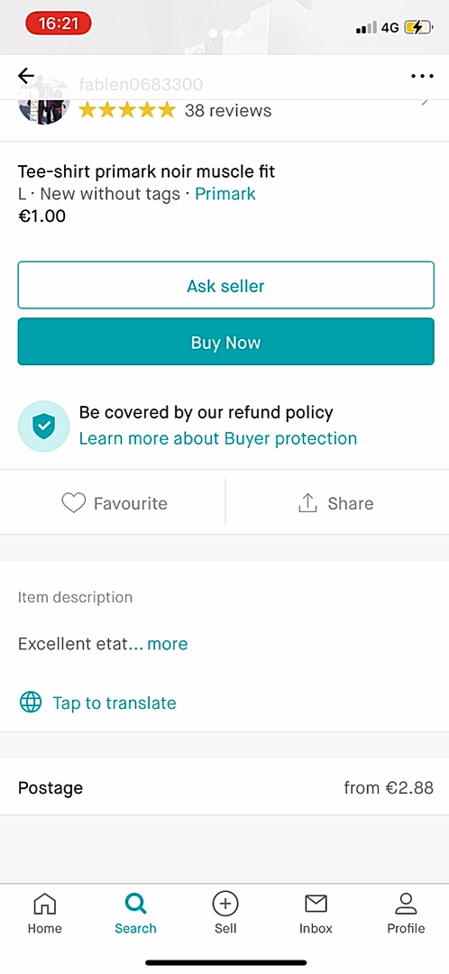 Vinted screenshot 19