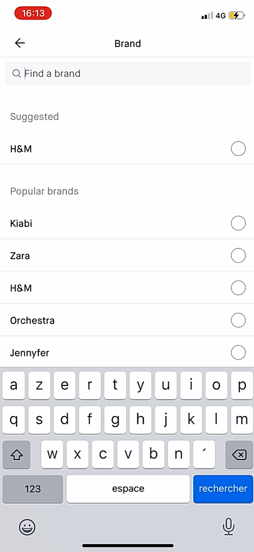 Vinted - Adding something - Screen 8
