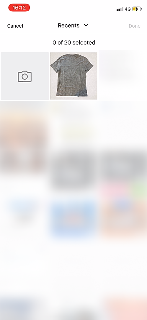 Vinted - Adding something - Screen 3