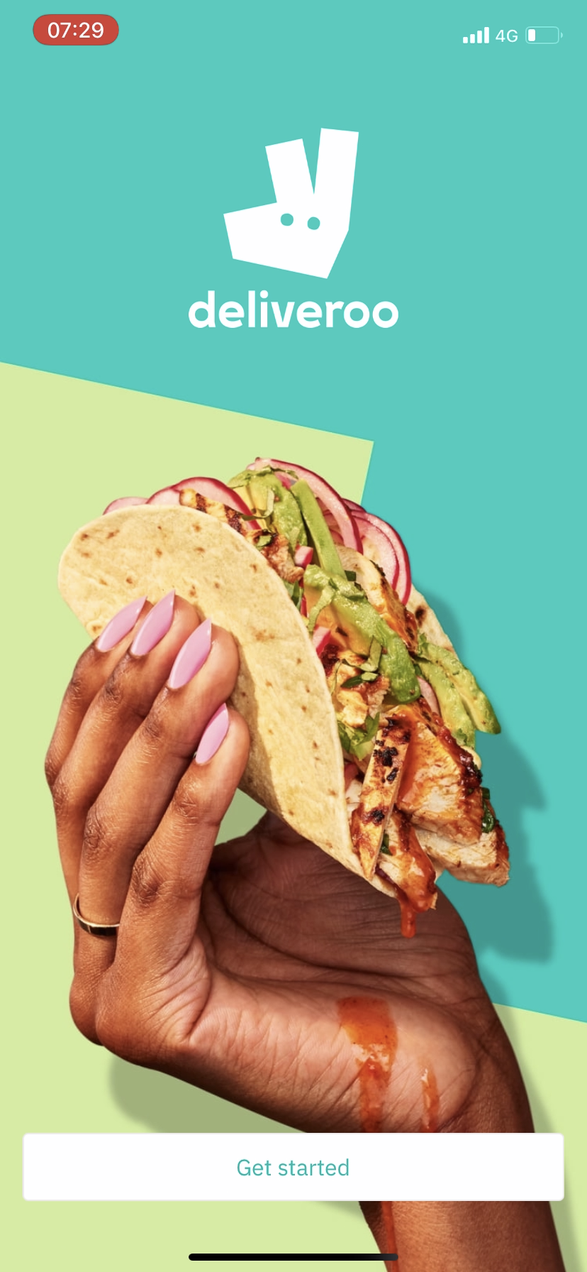 Deliveroo screenshot 2