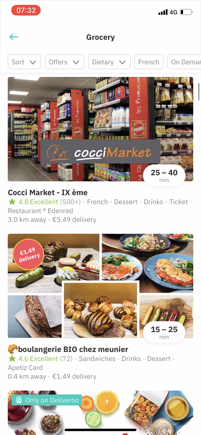 Deliveroo screenshot 17