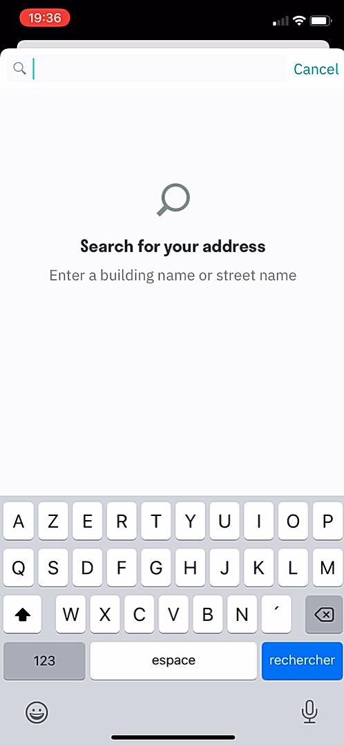 Deliveroo - Buying something - Screen 12