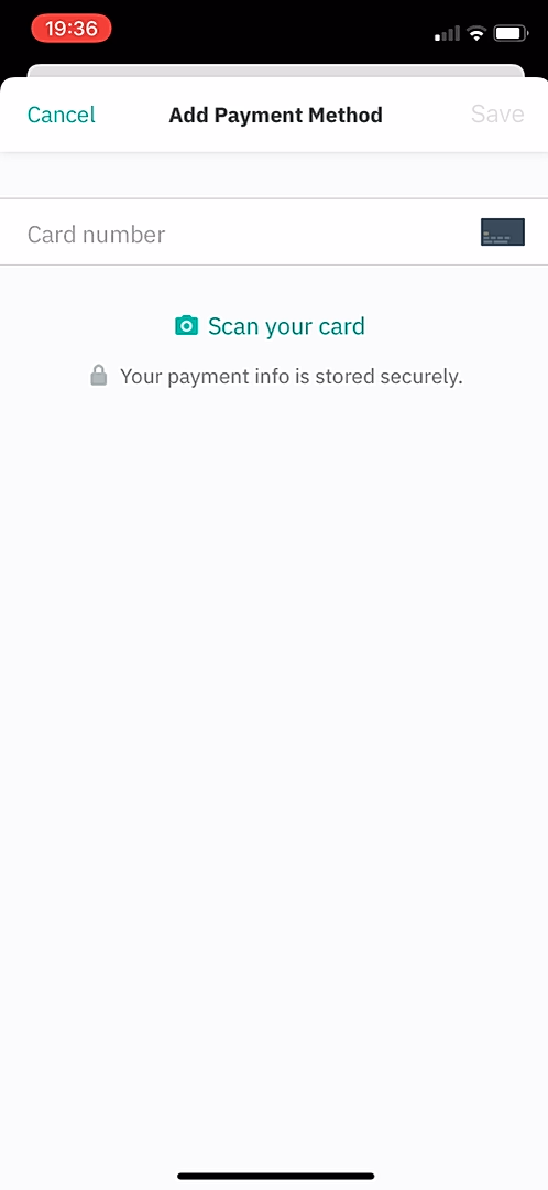 Deliveroo - Buying something - Screen 16