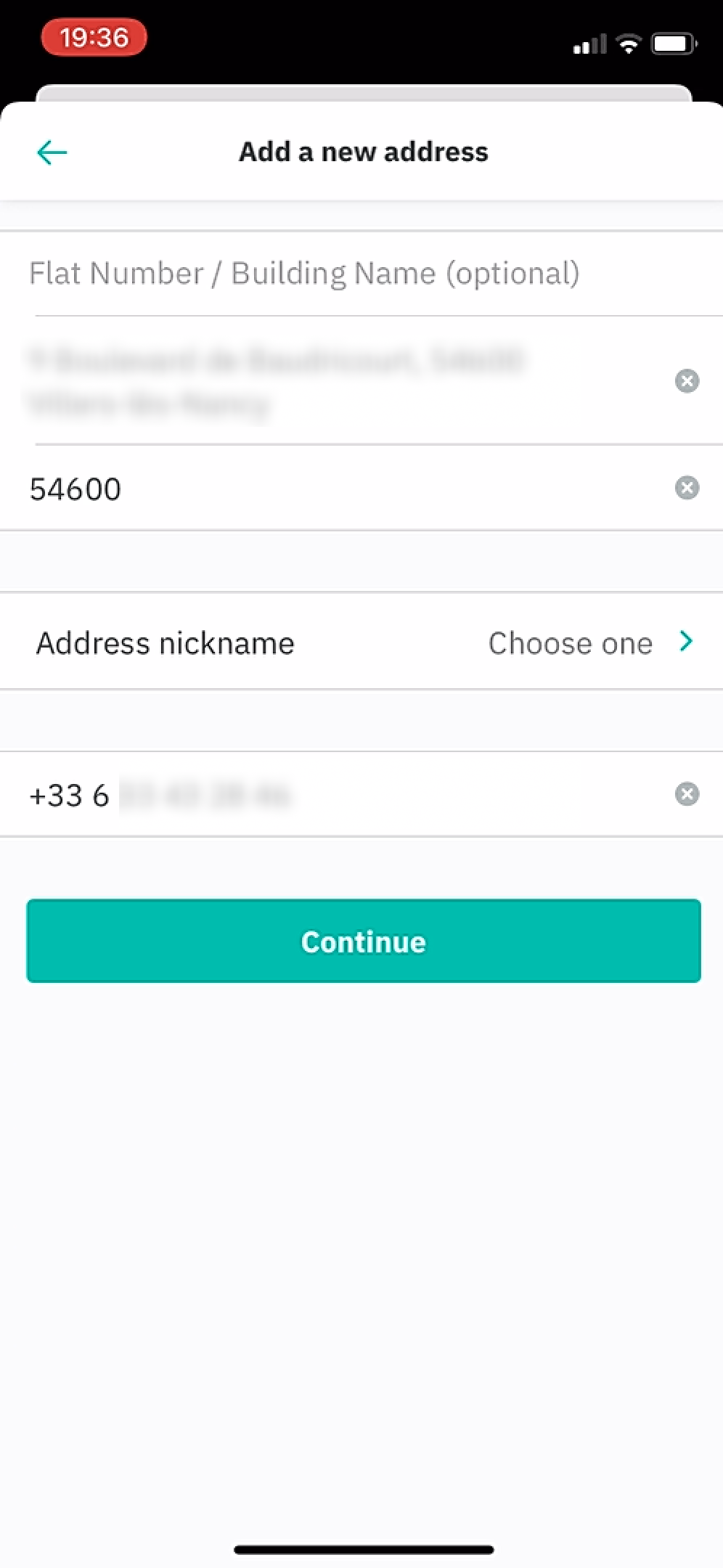 Deliveroo - Buying something - Screen 13