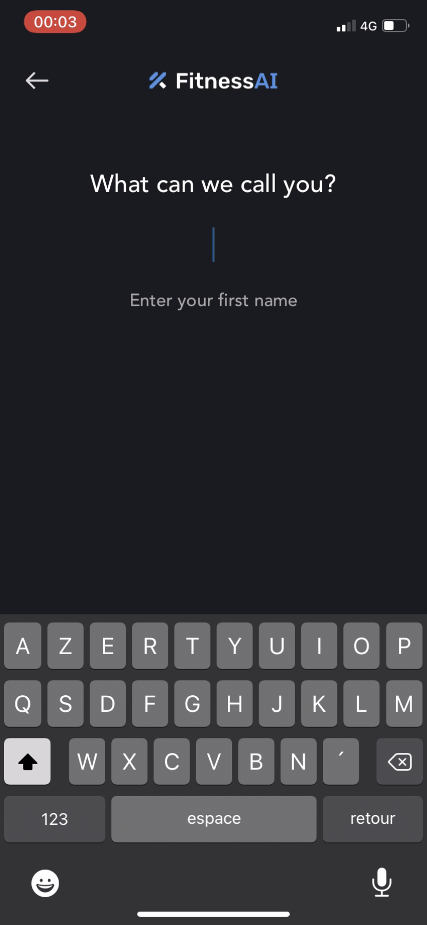 FitnessAI screenshot 2
