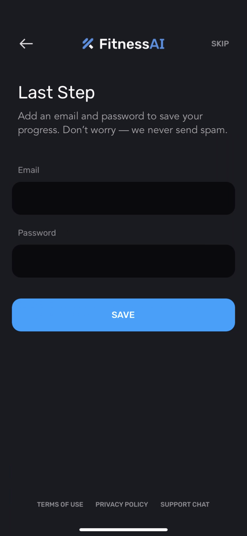 FitnessAI - Onboarding - Screen 31