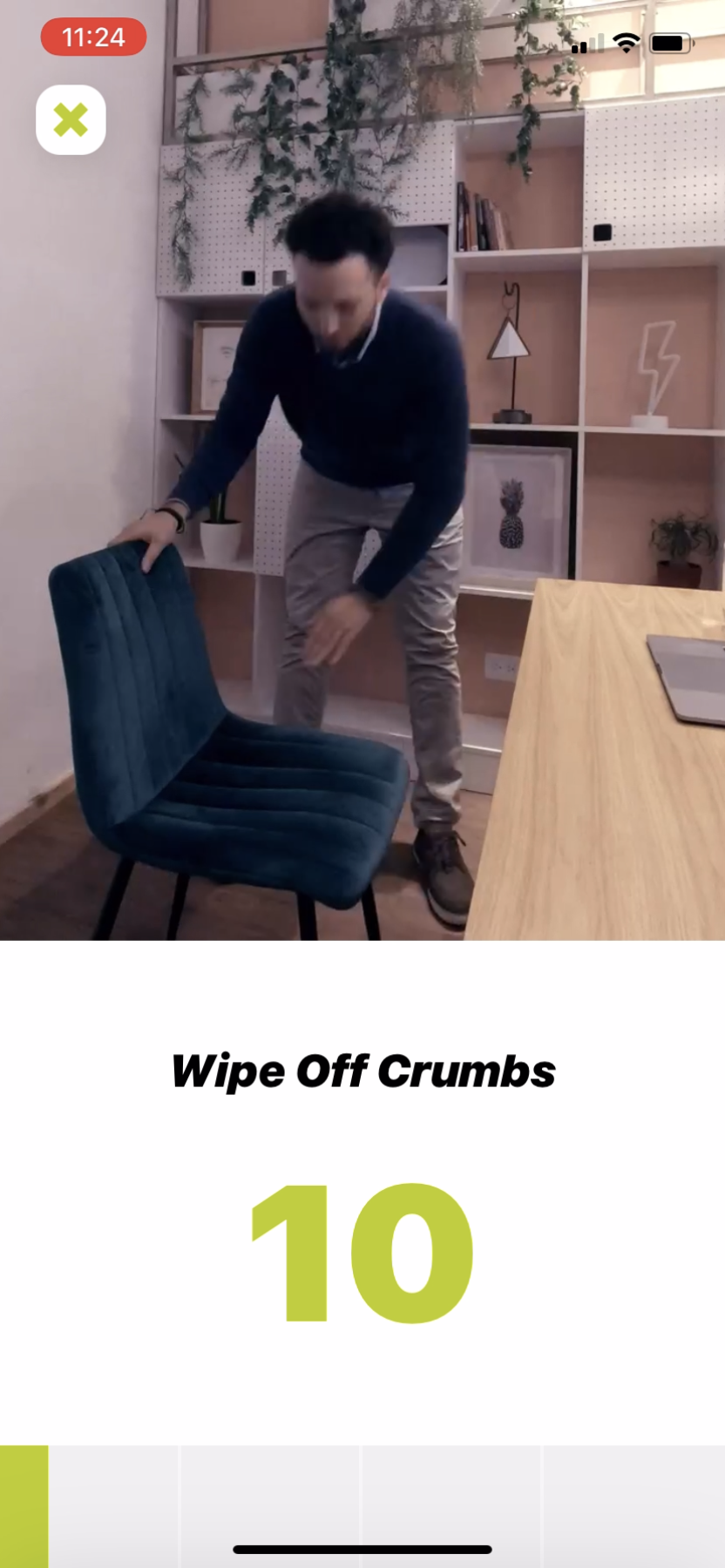 Wakeout - Doing a session - Screen 6