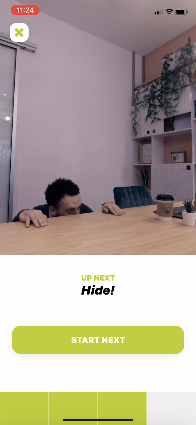 Wakeout - Doing a session - Screen 11