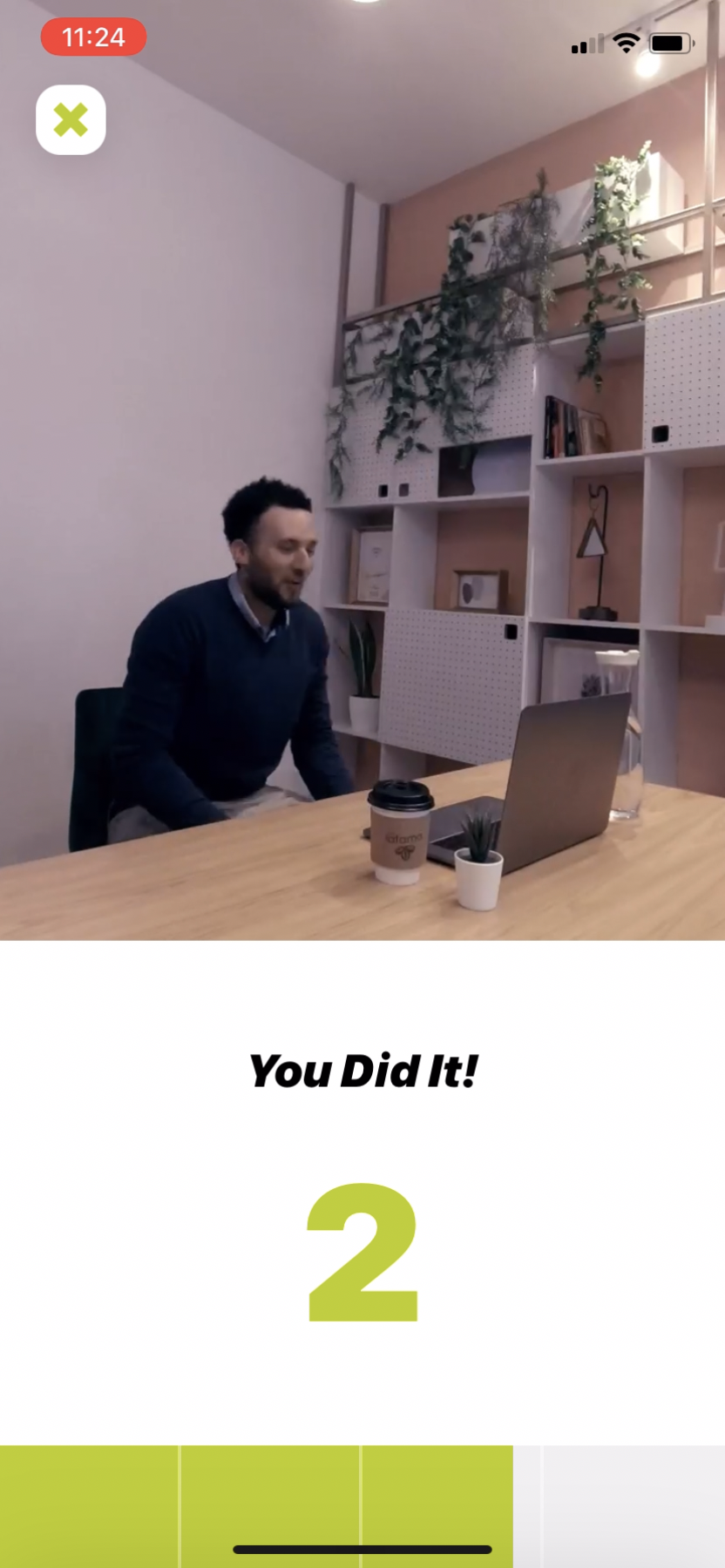 Wakeout - Doing a session - Screen 10