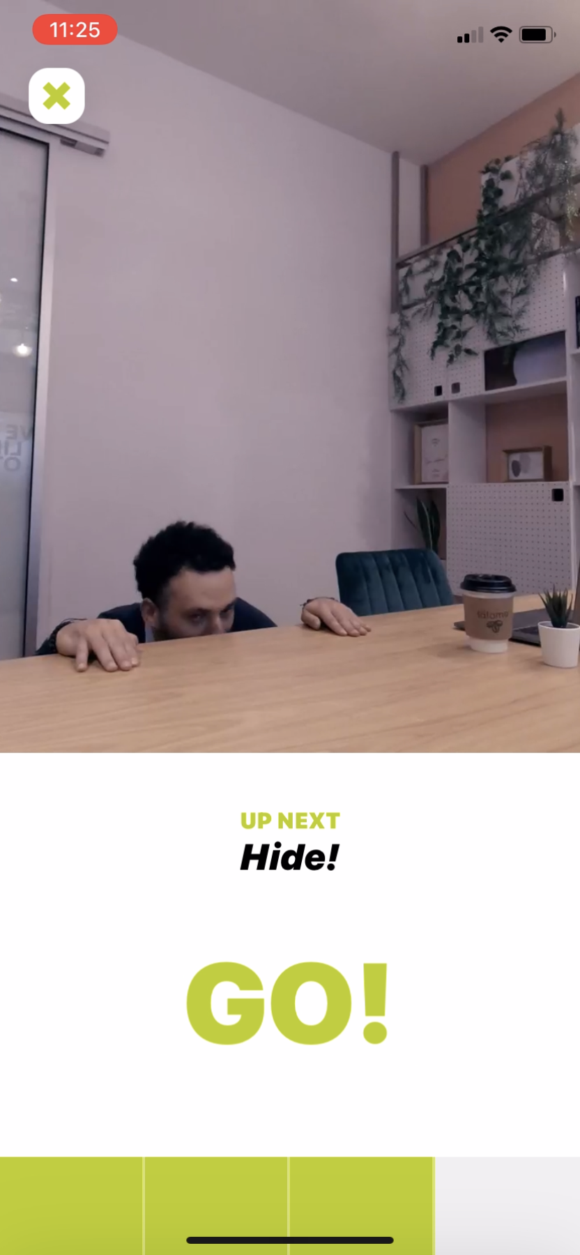 Wakeout - Doing a session - Screen 12