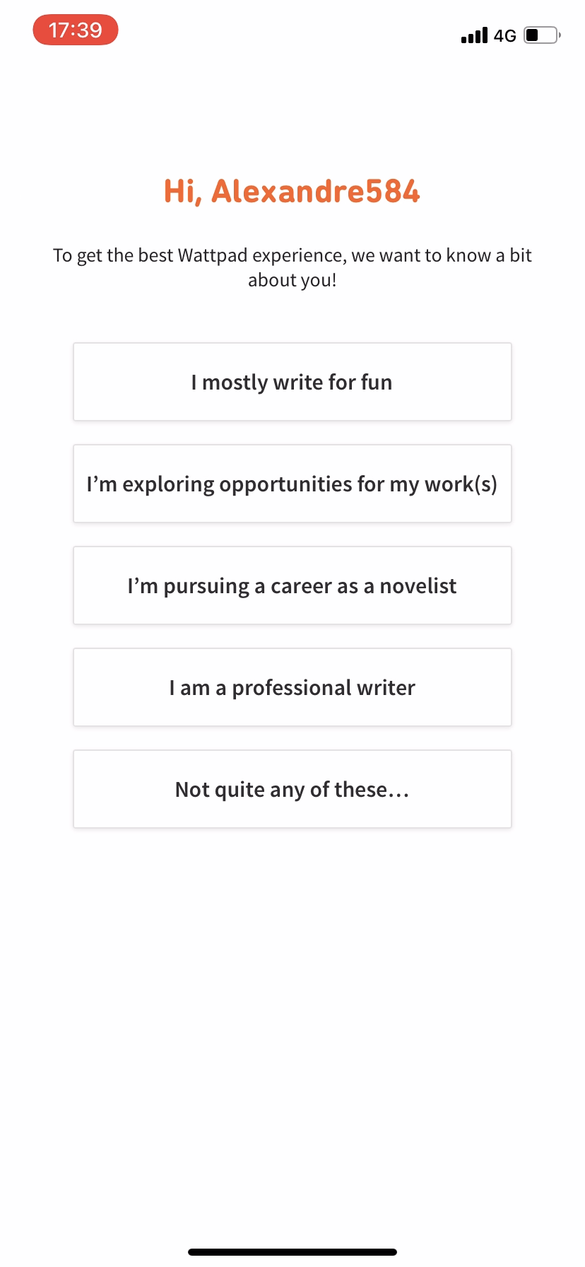 Wattpad screenshot 8