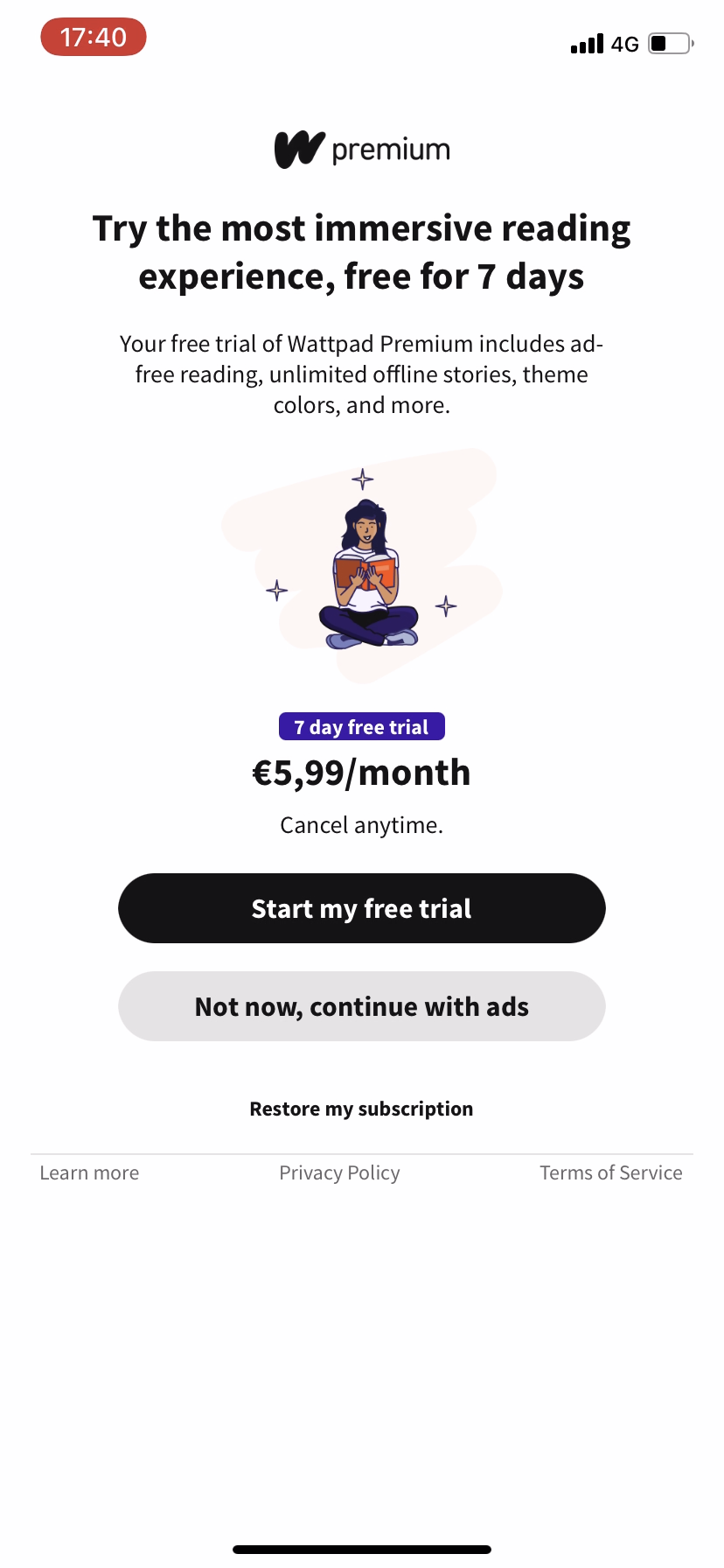 Wattpad screenshot 13