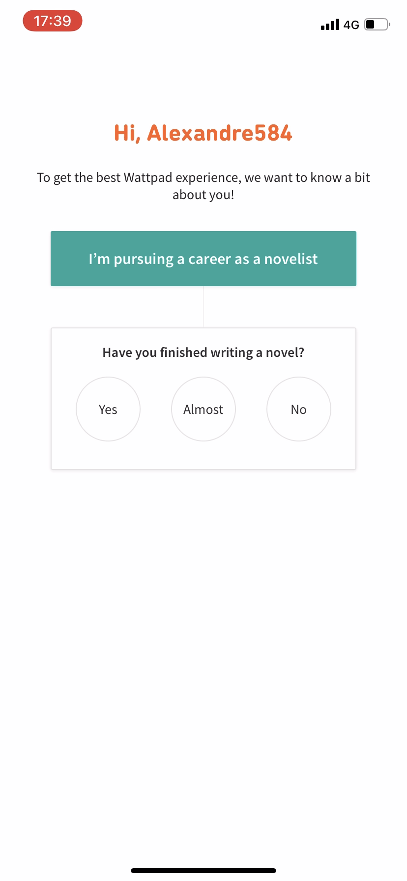 Wattpad screenshot 9