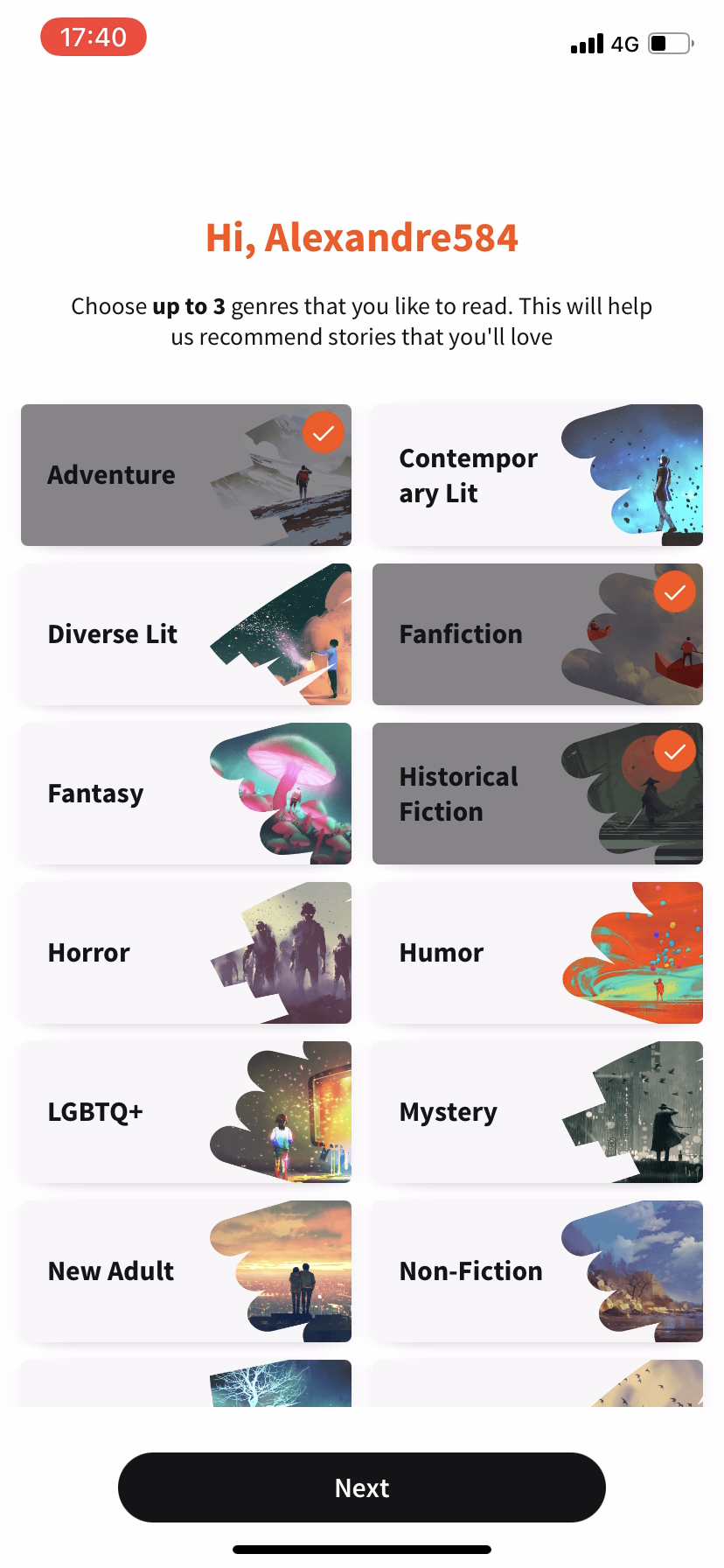 Wattpad screenshot 12