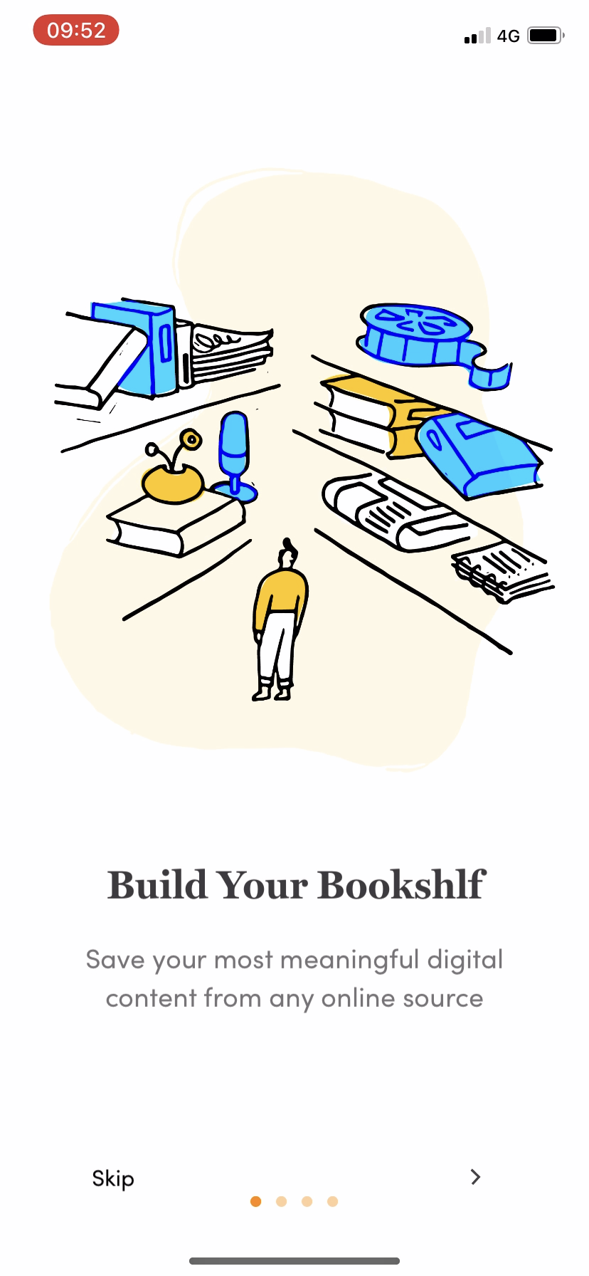 Bookshlf screenshot 2