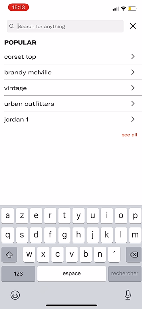 Depop - Buying something - Screen 2