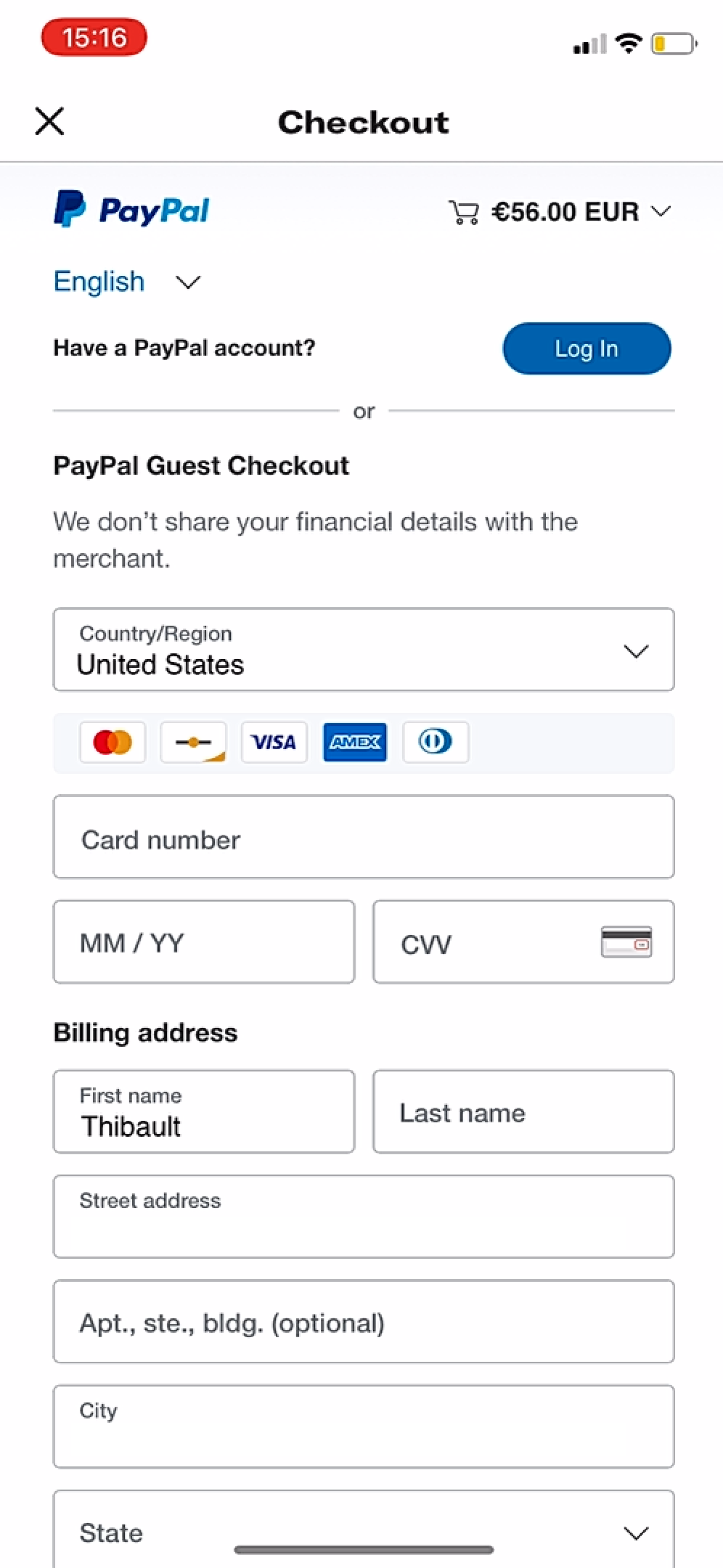 Depop - Buying something - Screen 18