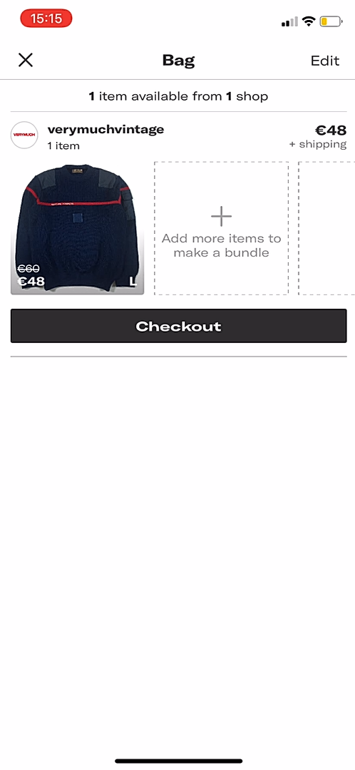 Depop - Buying something - Screen 13