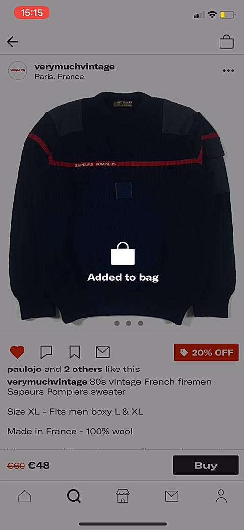 Depop - Buying something - Screen 11