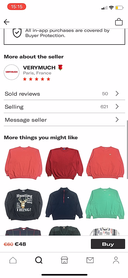 Depop - Buying something - Screen 9