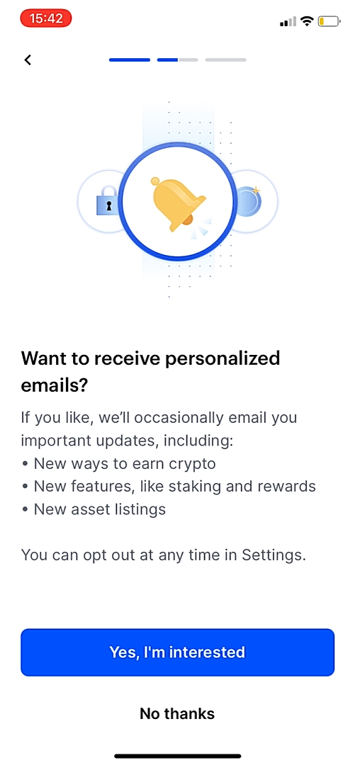 Coinbase screenshot 4