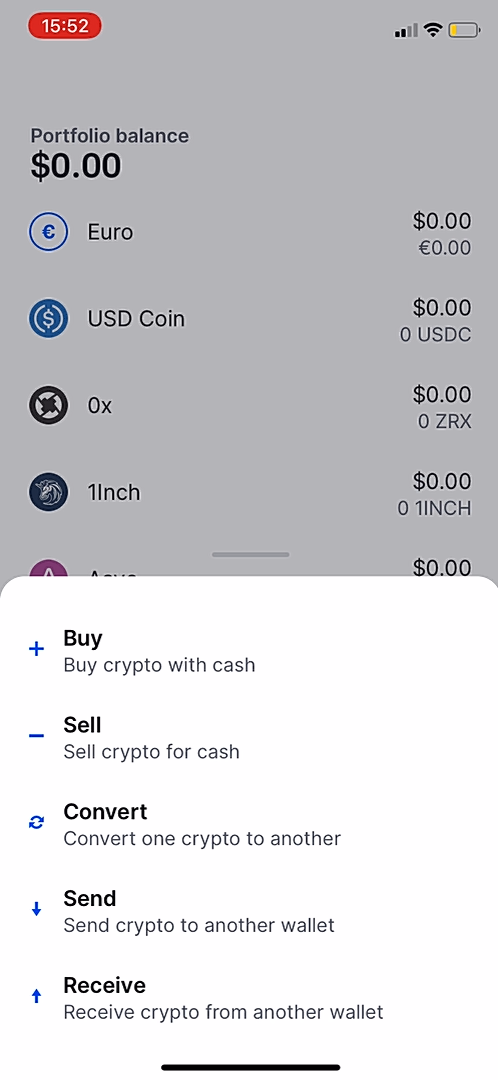Coinbase - Navigation - Screen 3