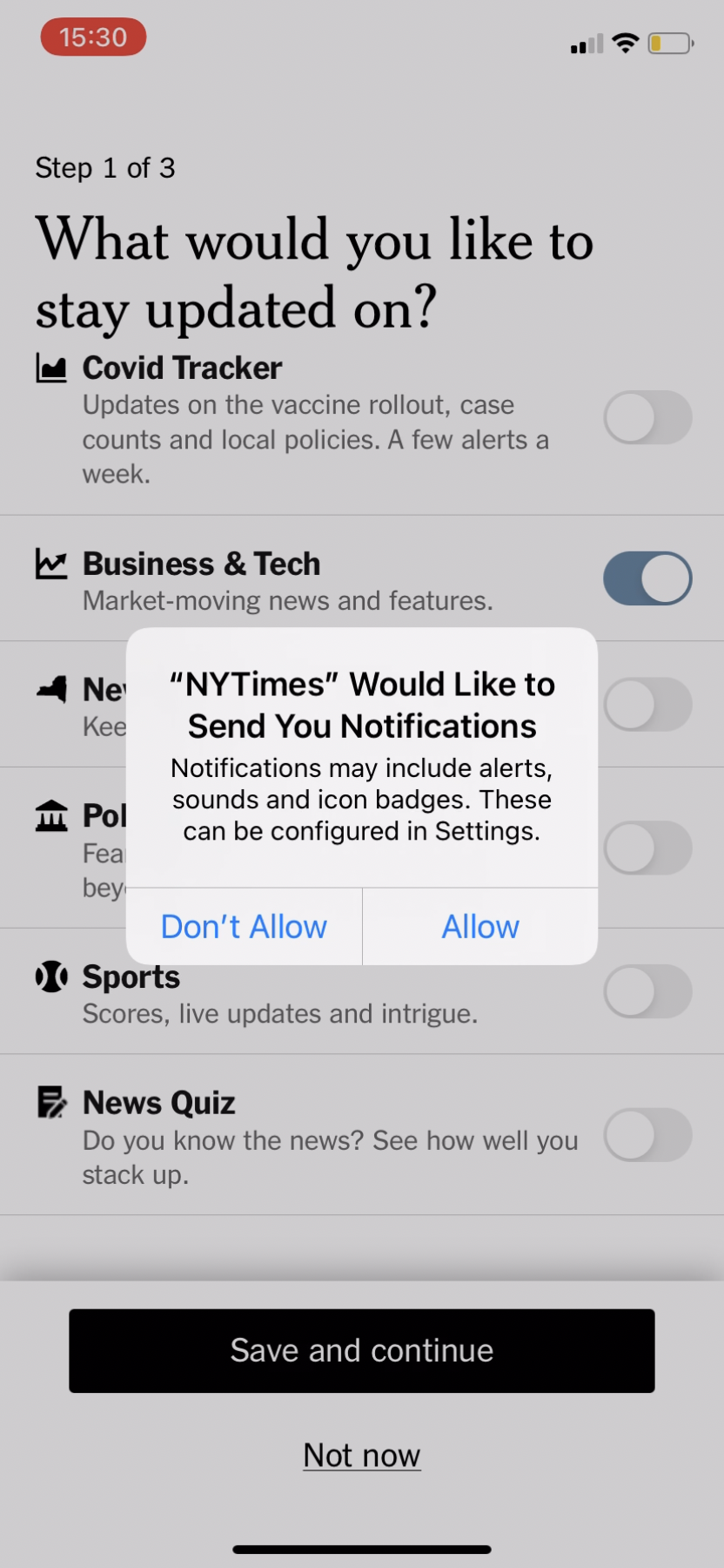 The New York Times screenshot 5